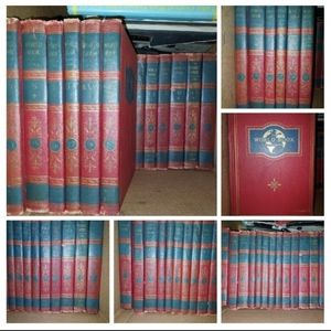 Massive Lot Of Encyclopedias (10 Different Sets) Hundreds Of Encyclopedias